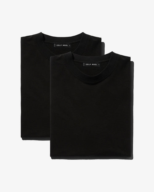 2 × Merino Blend Long Sleeve T-Shirt - CDLP