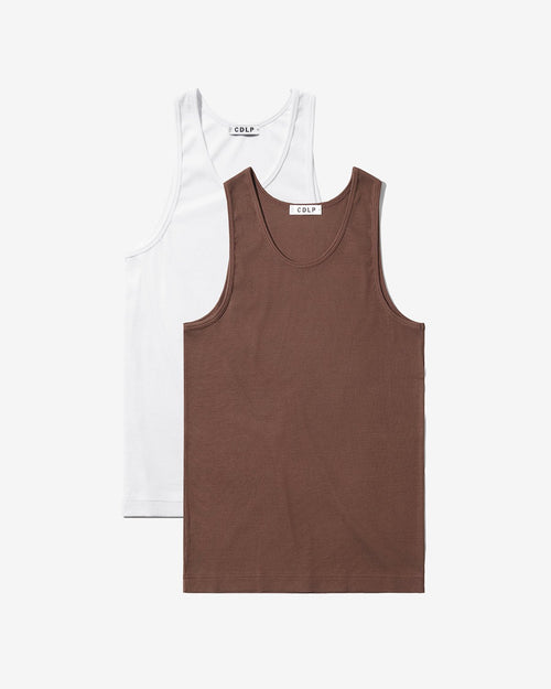 2 × Rib Tank Top - CDLP