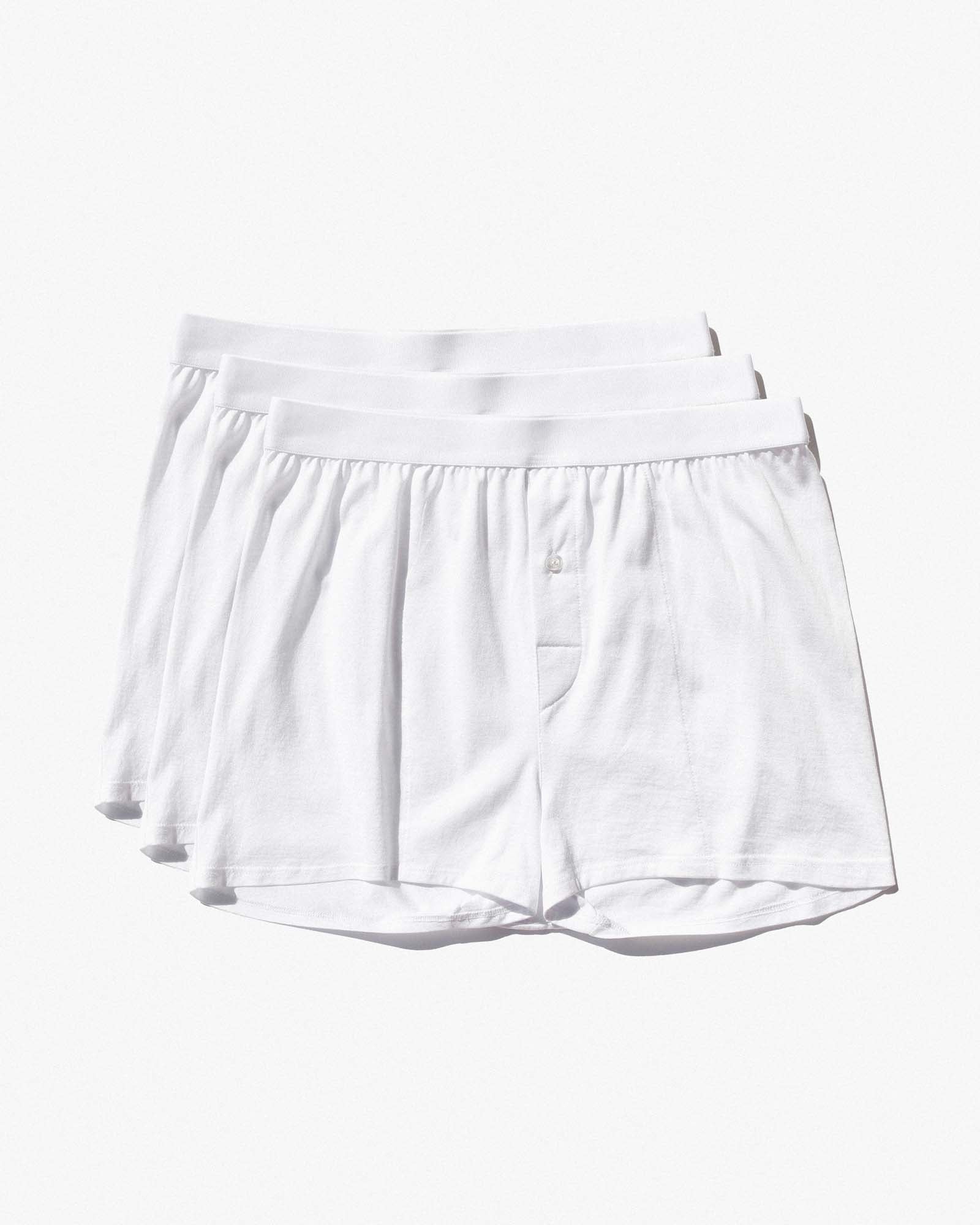 3 × Men's Boxer Shorts in White | Shop now — CDLP