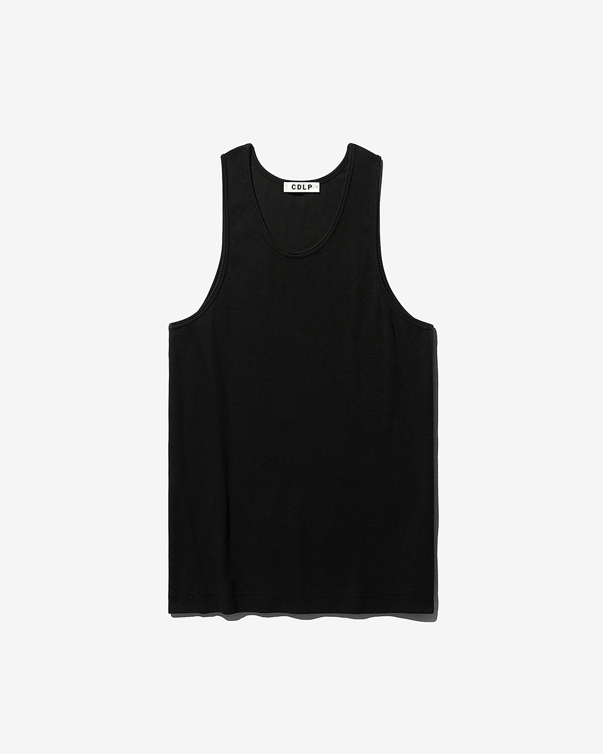 Men's Rib Tank Top in Off-Black | Shop now — CDLP