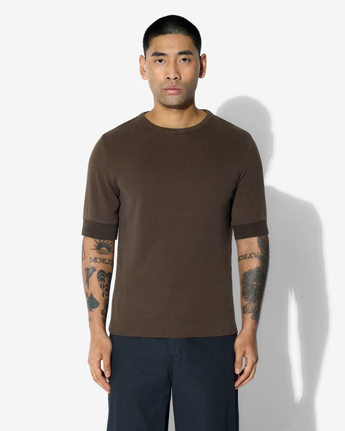 Slim Fit Rib T-Shirt