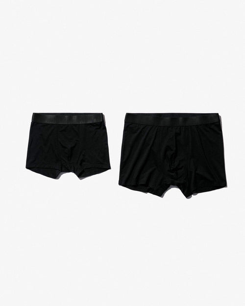 Kids Mini Boxer Brief in Black - CDLP