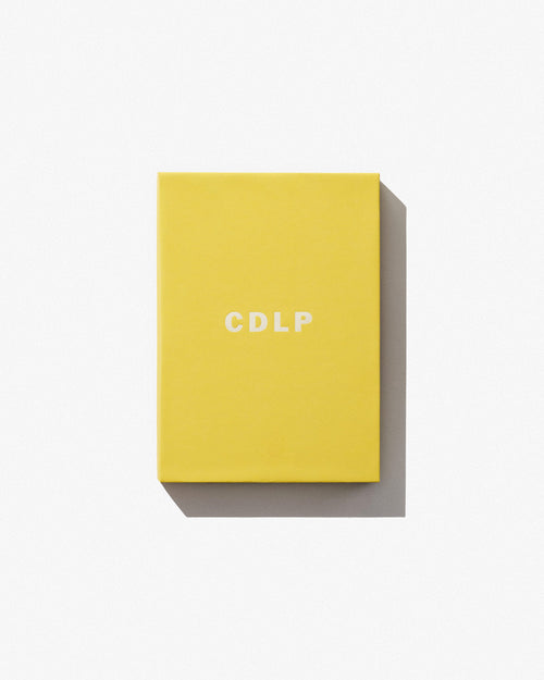 CDLP yellow package box with white CDLP logo