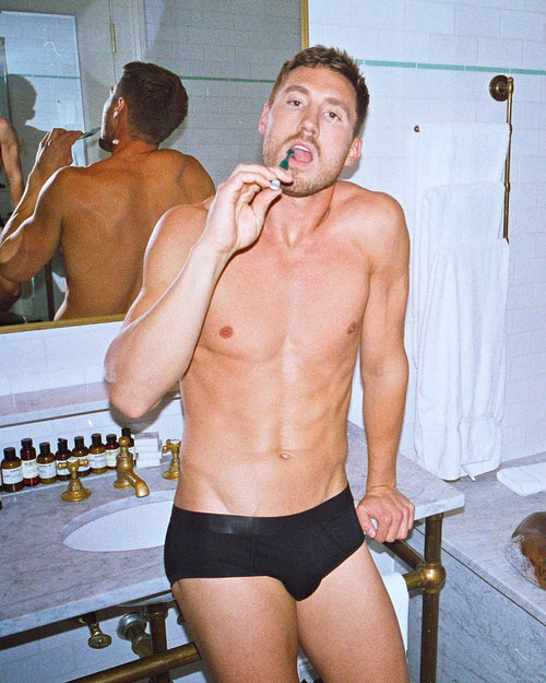 male model wearing Men