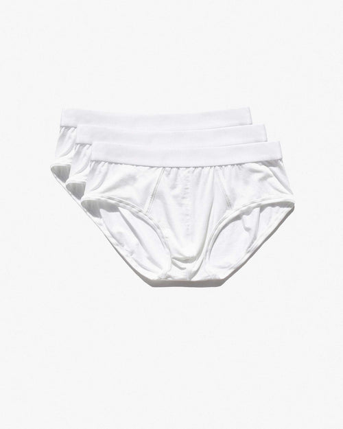 3 × Lyocell Y-Brief in White