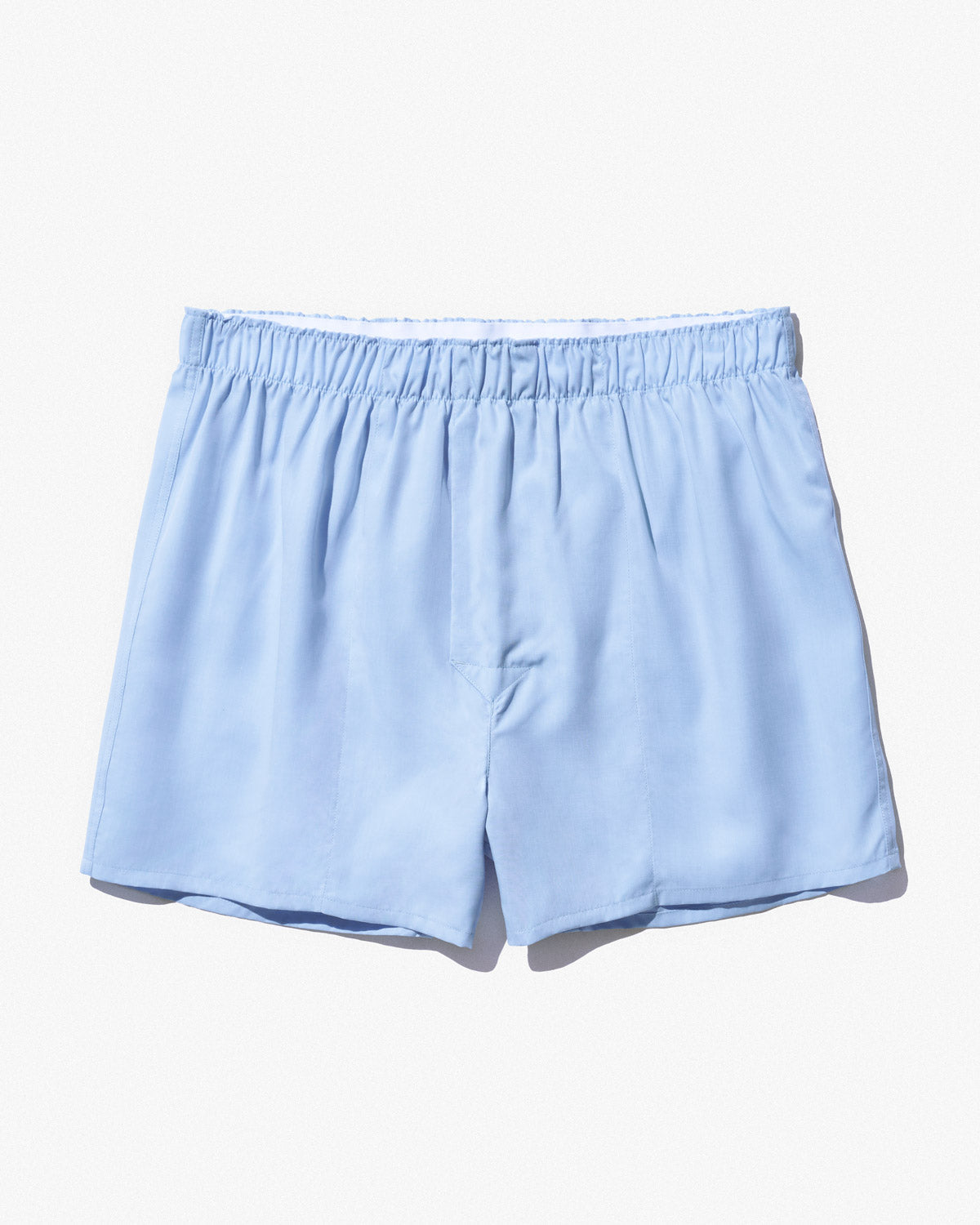 Men's Woven Boxer Shorts Classic in Sky Blue
