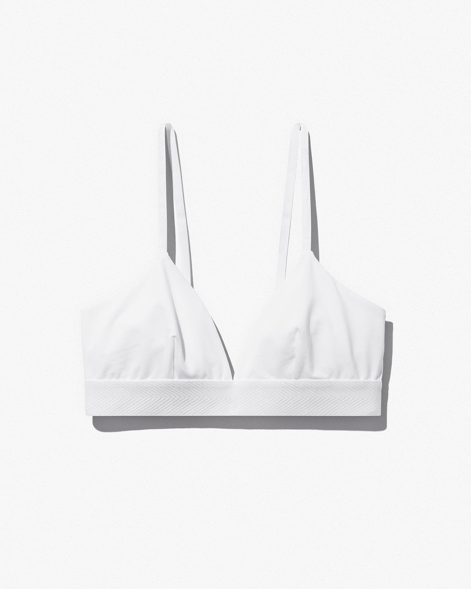 Women's Triangle Bralette in White | Shop now – CDLP