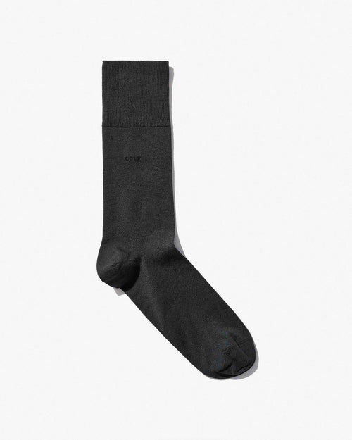 Breathable Bamboo Mid-Length Socks in Charcoal Grey