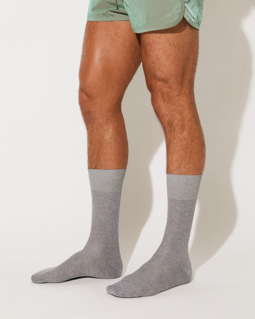 Organic Cotton Rib Socks - CDLP