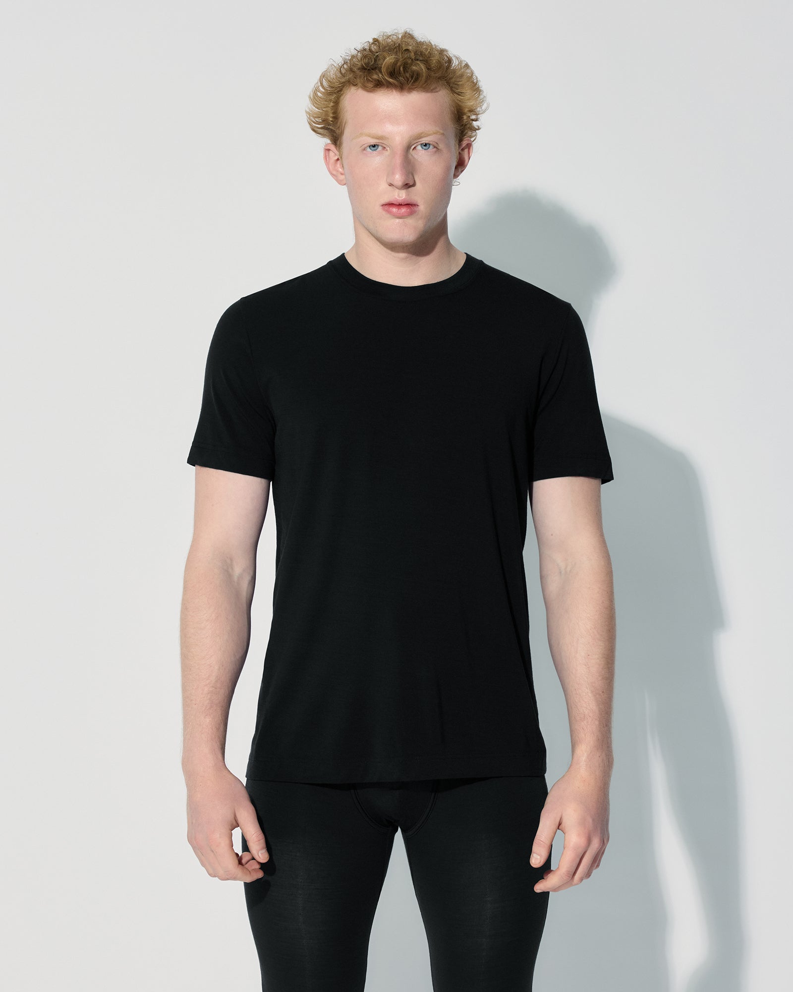 トップス L/S 2 PACK T-SHIRT (BLACK) L 2 x Men's Merino Blend T-Shirt in Black | Shop now — CDLP
