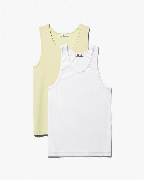 2 × Rib Tank Top