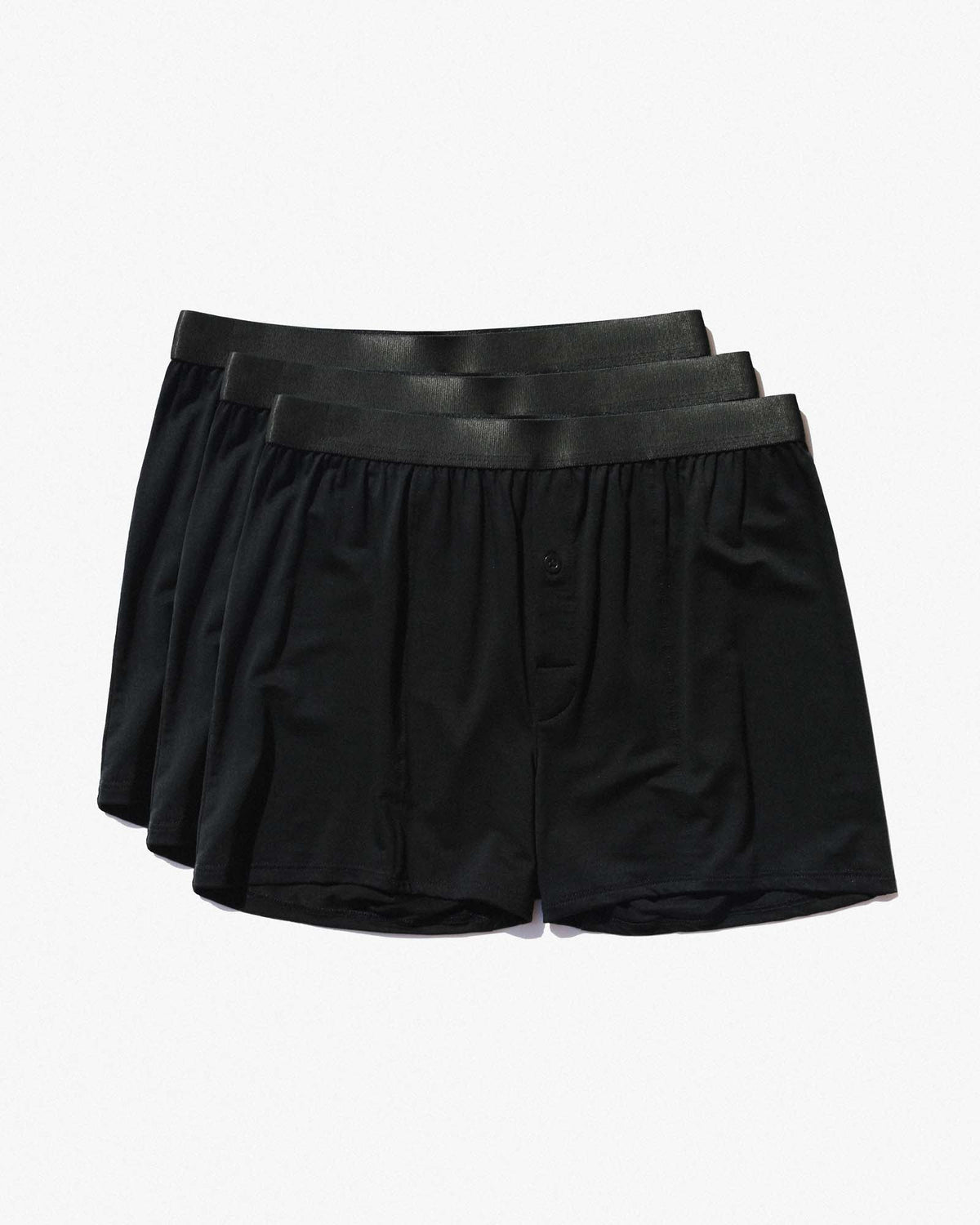 3 × Men's Boxer Shorts in Black