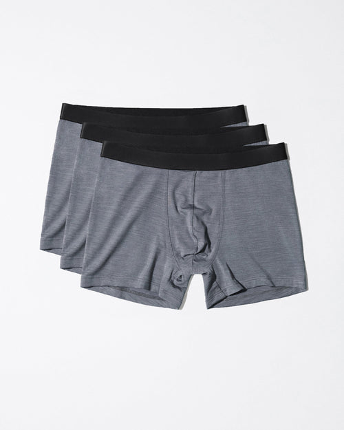 3 × Merino Blend Boxer Brief - CDLP