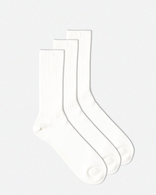 3 × Mid Length Tennis Socks - CDLP