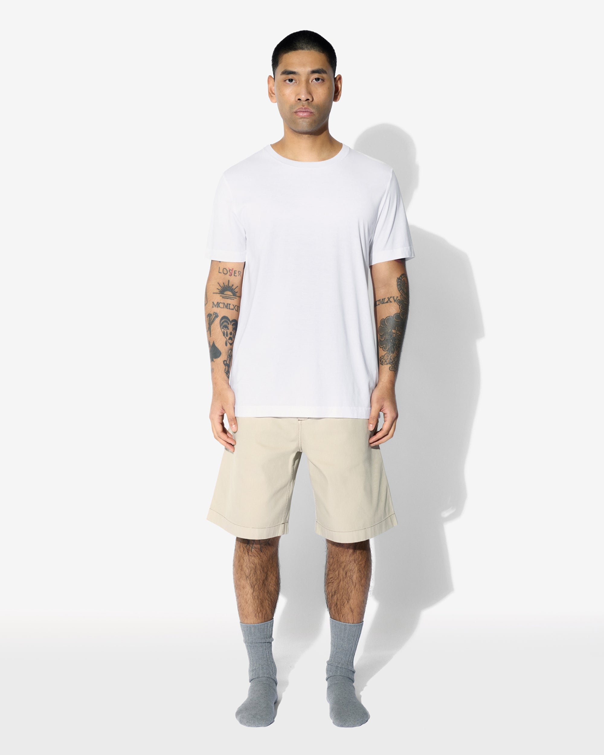 Men's Midweight T-Shirt in White | Shop now — CDLP