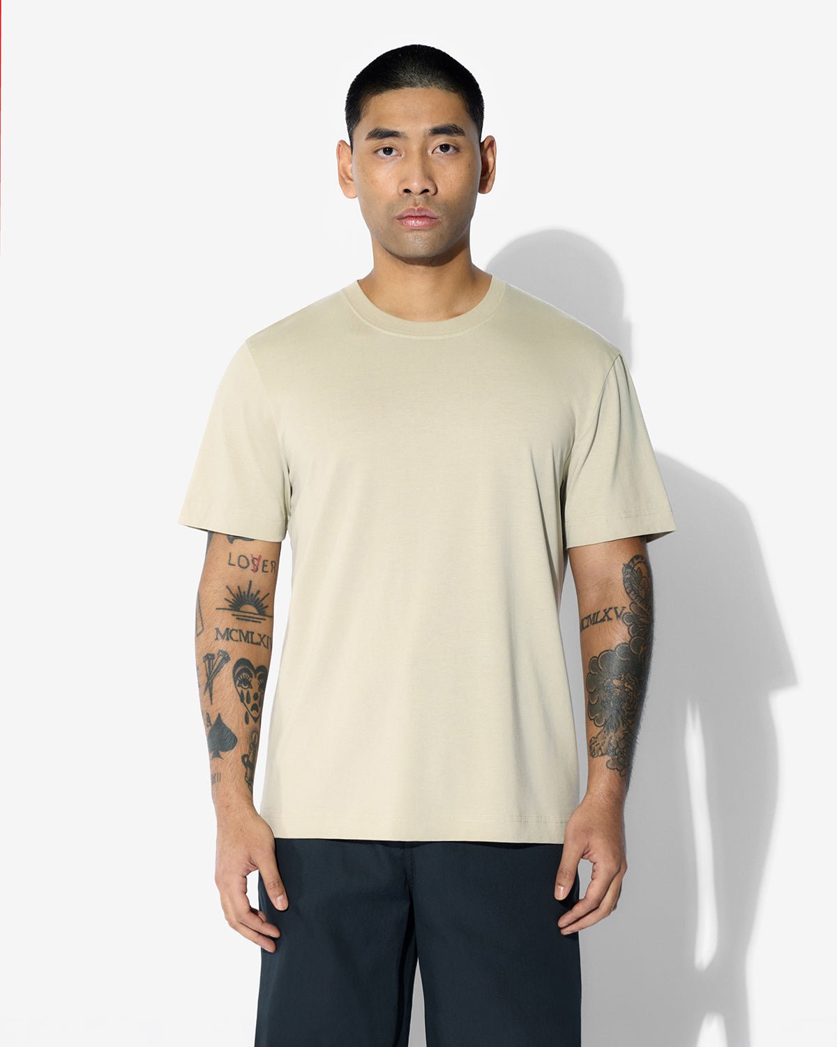 2 x Men's Midweight T-Shirt in Sand | Shop—CDLP
