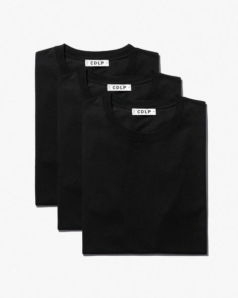 3 × Men's Midweight T-Shirt in Black | Shop now — CDLP