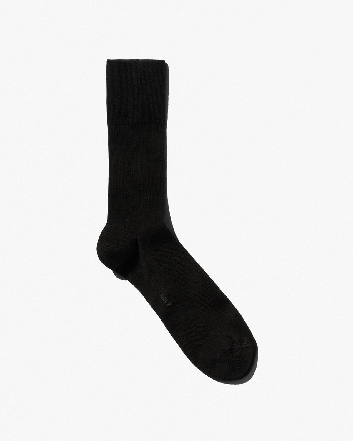3 x Men's Mid Length Wool Rib Socks in Black | Shop — CDLP