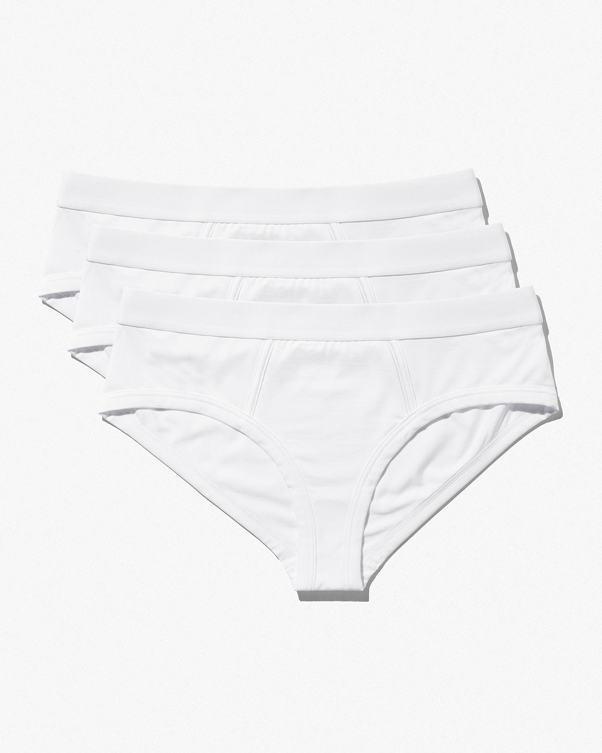 Women's Y-Brief in White - CDLP