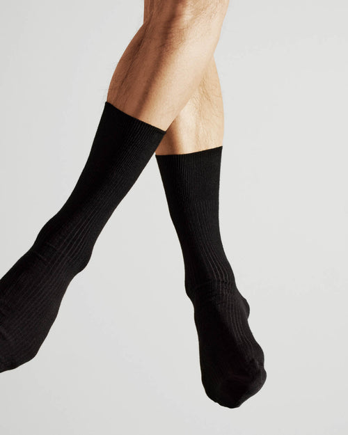 6 × Mid Length Rib Socks - CDLP