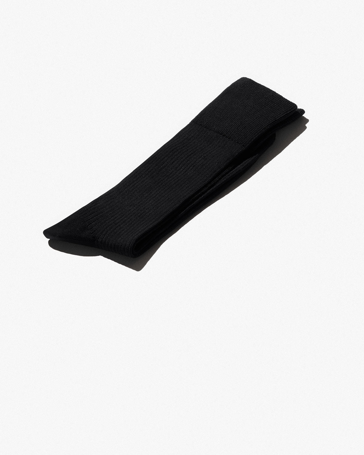 6 x Men's Mid Length Cotton Rib Socks in Black | Shop — CDLP