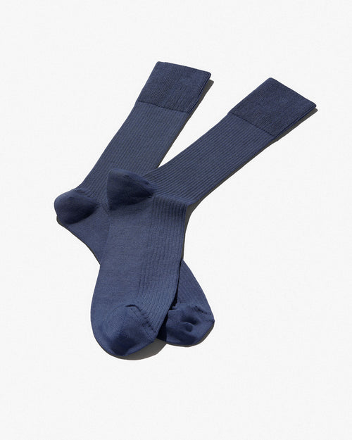 6 × Mid Length Rib Socks - CDLP