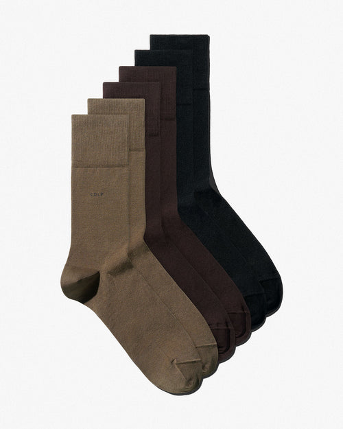 6 × Mid Length Socks - CDLP