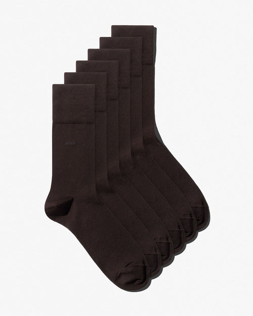 6 × Mid Length Socks