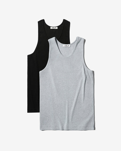 2 × Rib Tank Top
