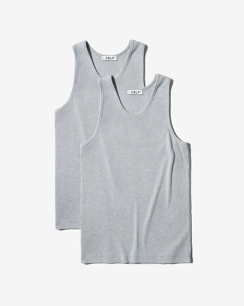 2 × Rib Tank Top