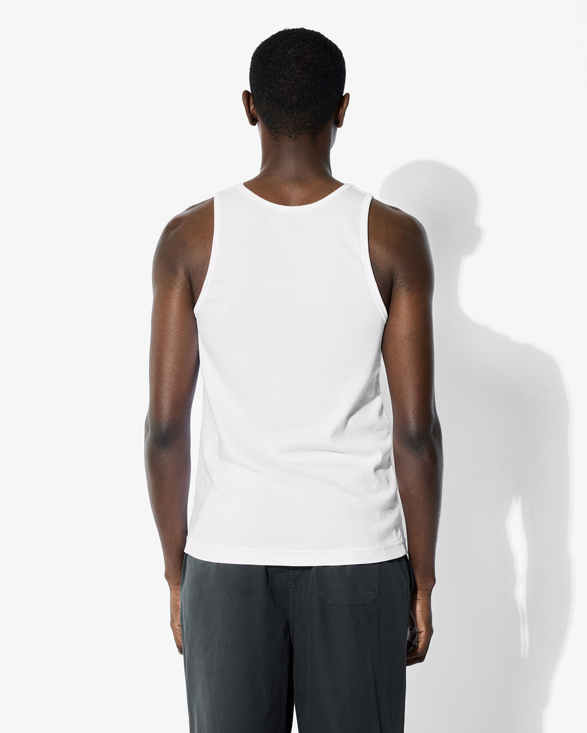 ロンハーマン　Bare Rib Tank Top タンクトップ　ホワイト　XS ロンハーマン Bare Rib Tank Top タンクトップ ホワイト XS ロン