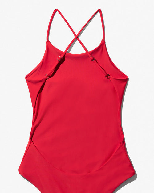 Red Cherries Lycra Swimsuit - Cecil and Lou