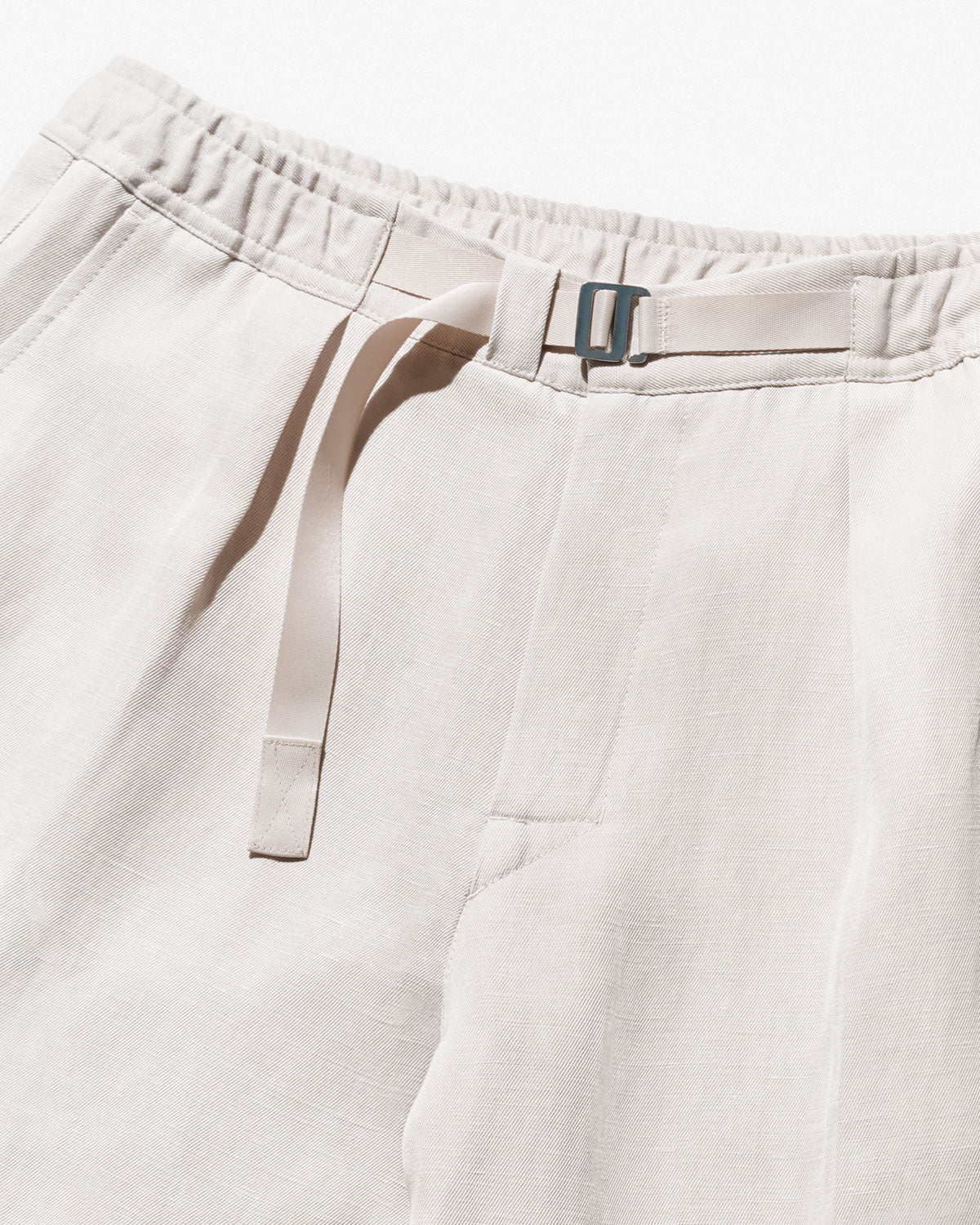 Linen-blend tailored trousers - White - Ladies | H&M SG