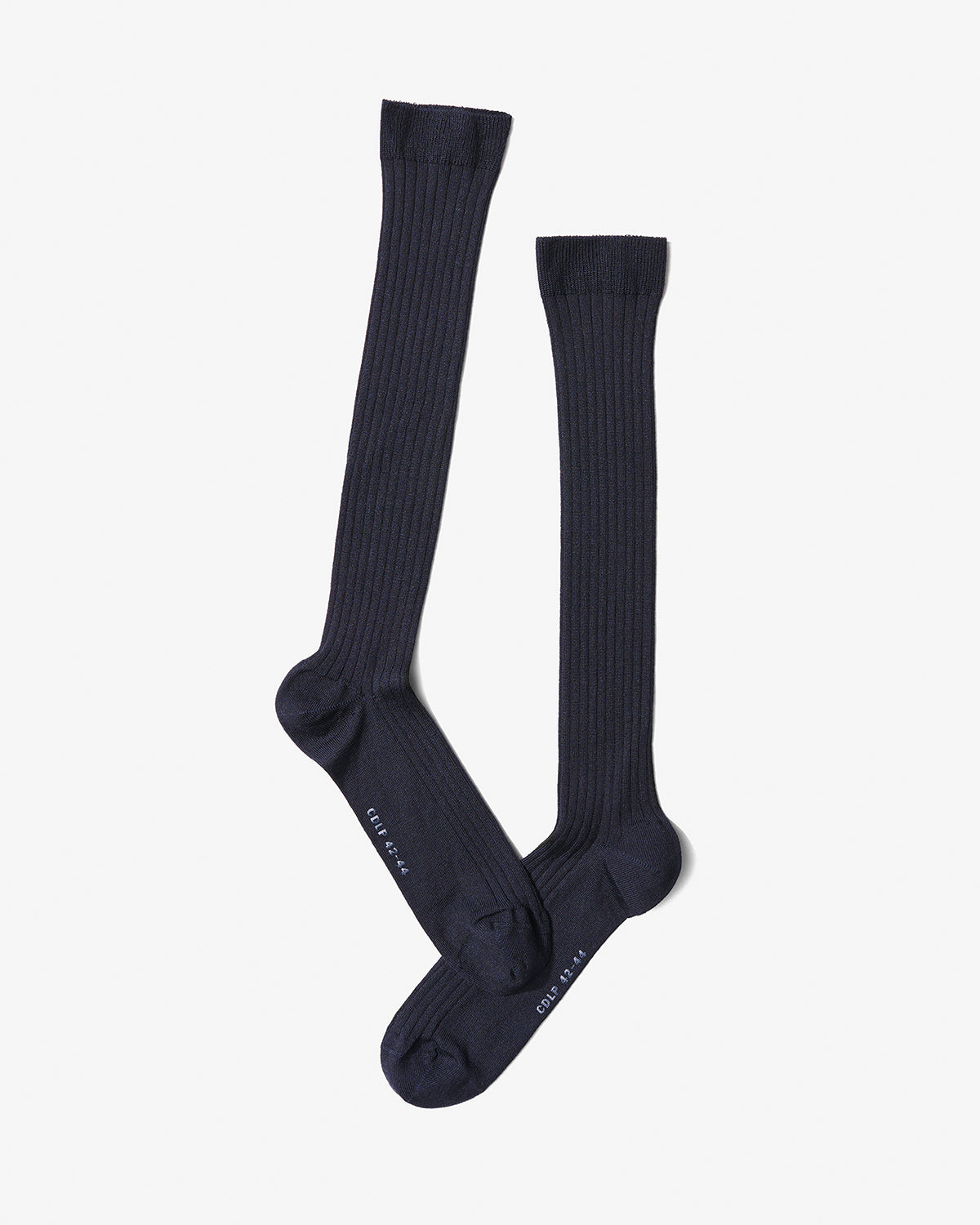 Silk Over The Calf Rib Sock