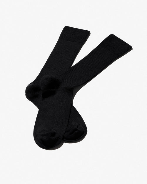 Mid Length Rib Socks