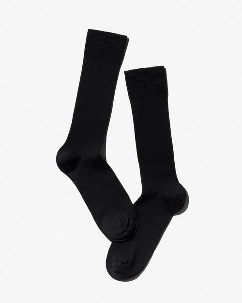 6 × Mid Length Rib Socks