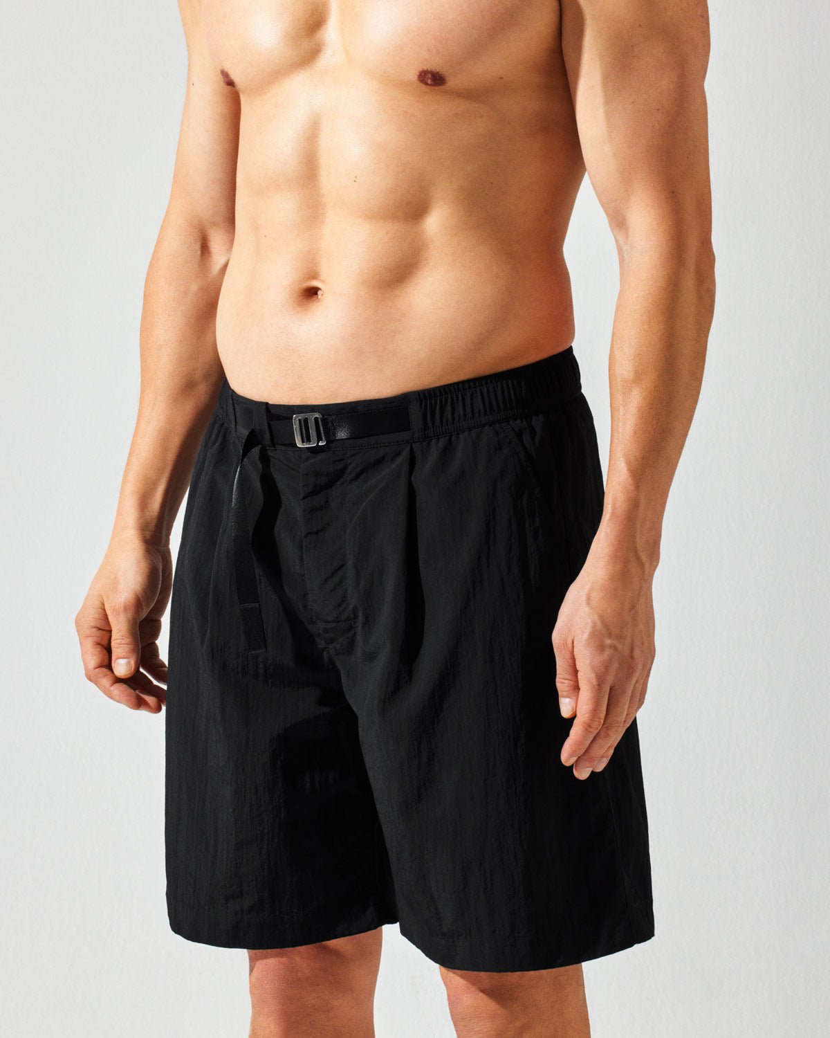 Men's Bermuda Swim Shorts in Black | Shop now — CDLP
