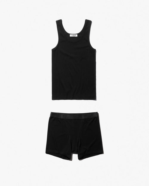 Christmas Set: Rib Tank Top + Boxer Brief - CDLP