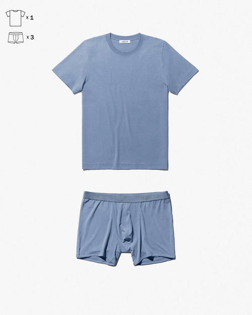 Colour Kit: Midweight T-Shirt + 3 × Boxer Brief - CDLP