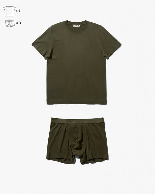 Colour Kit: Midweight T-Shirt + 3 × Boxer Brief - CDLP