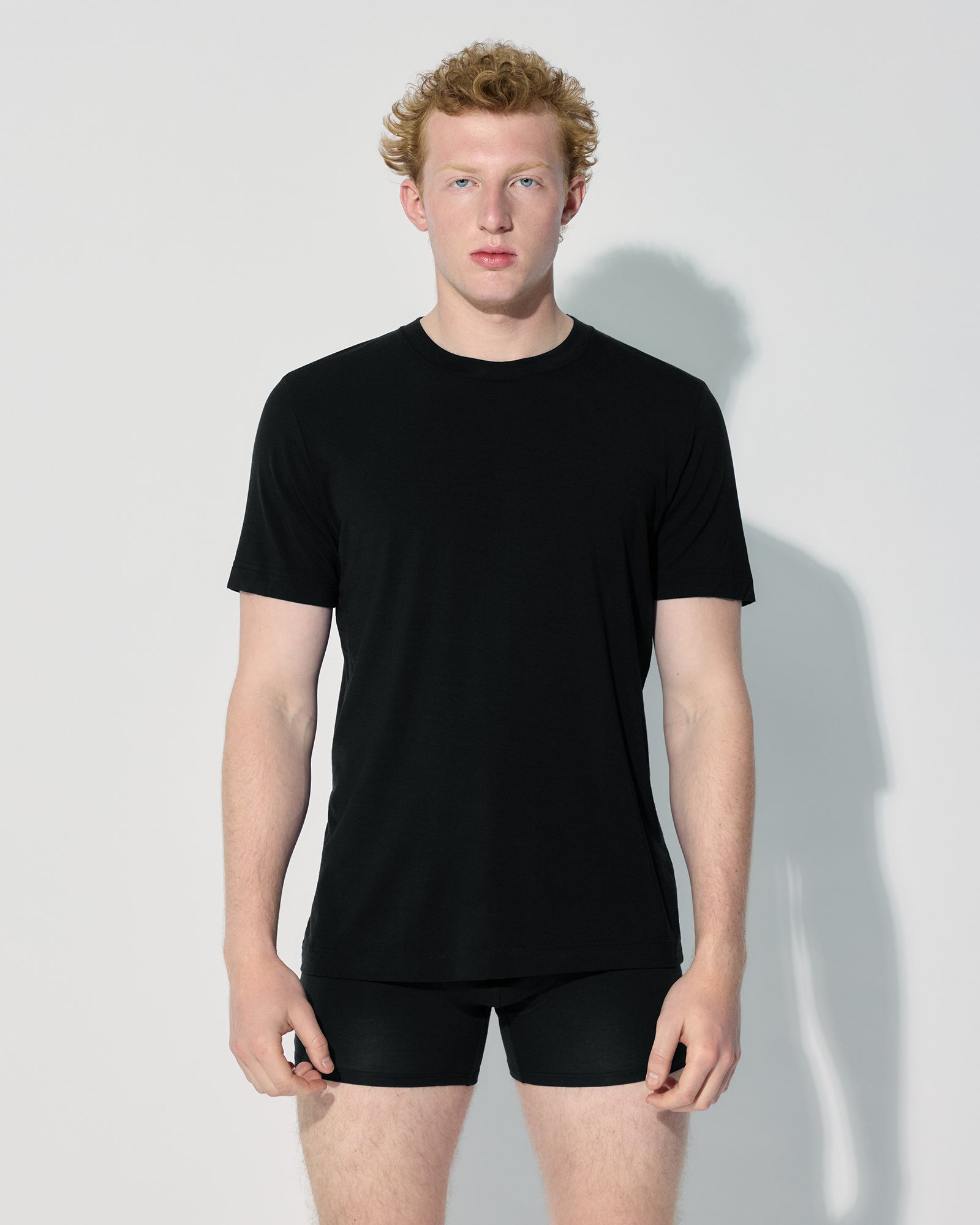 Men's Merino Blend T-Shirt in Black | Shop now — CDLP