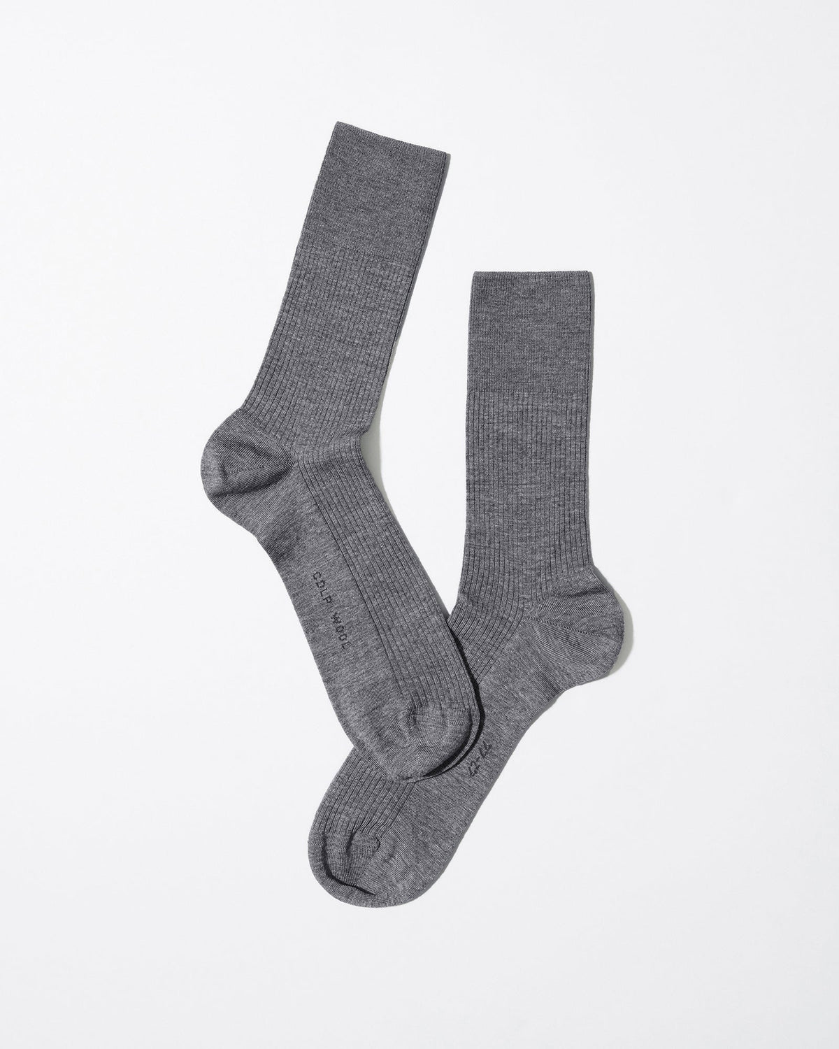 Mid Length Wool Rib Socks - CDLP