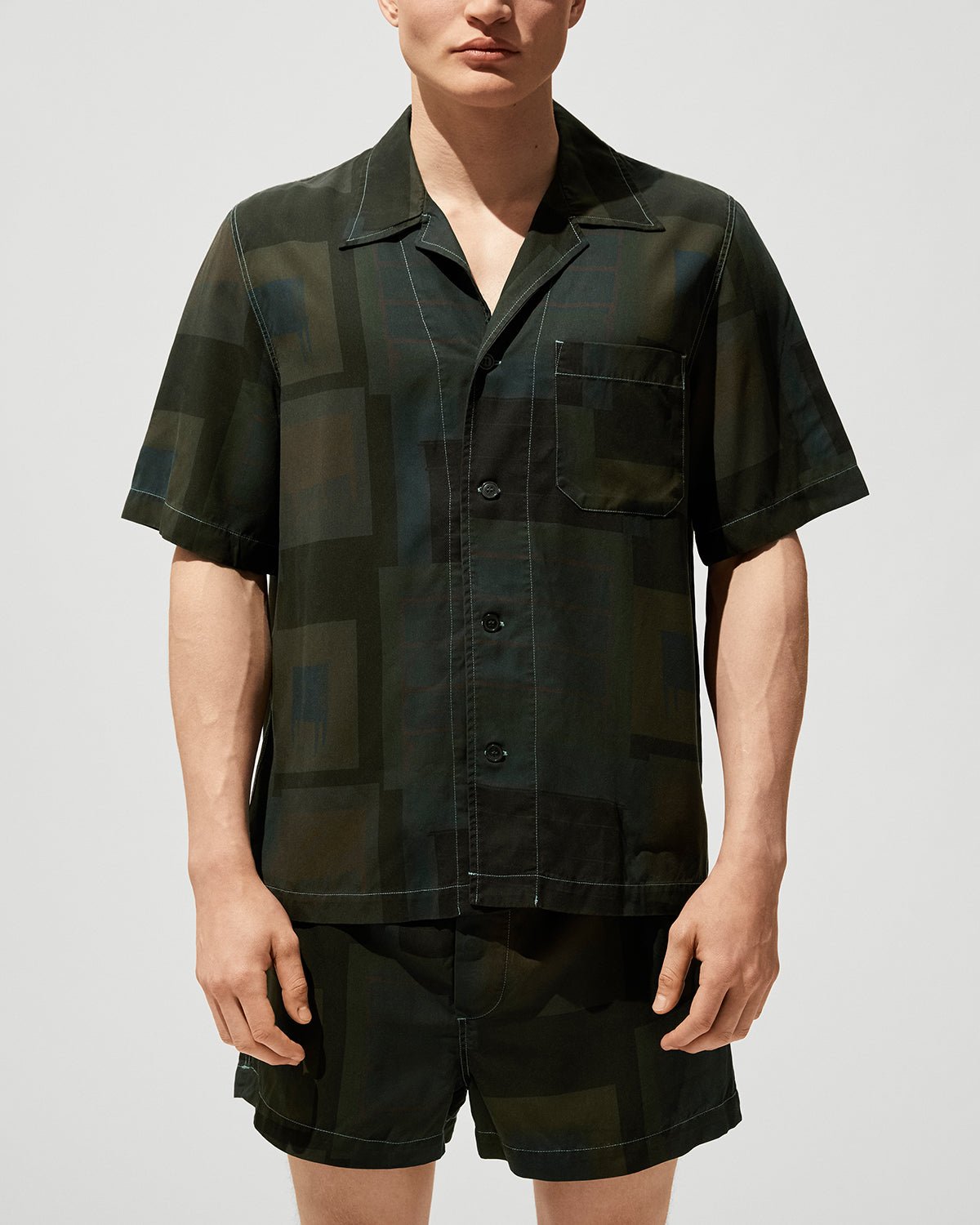 COMOLI × L’ECHOPPE：DRESS SHIRT COMOLI × L'ECHOPPE：DRESS SHIRT（Graphpaper × L'ÉCHOPPE】BIG