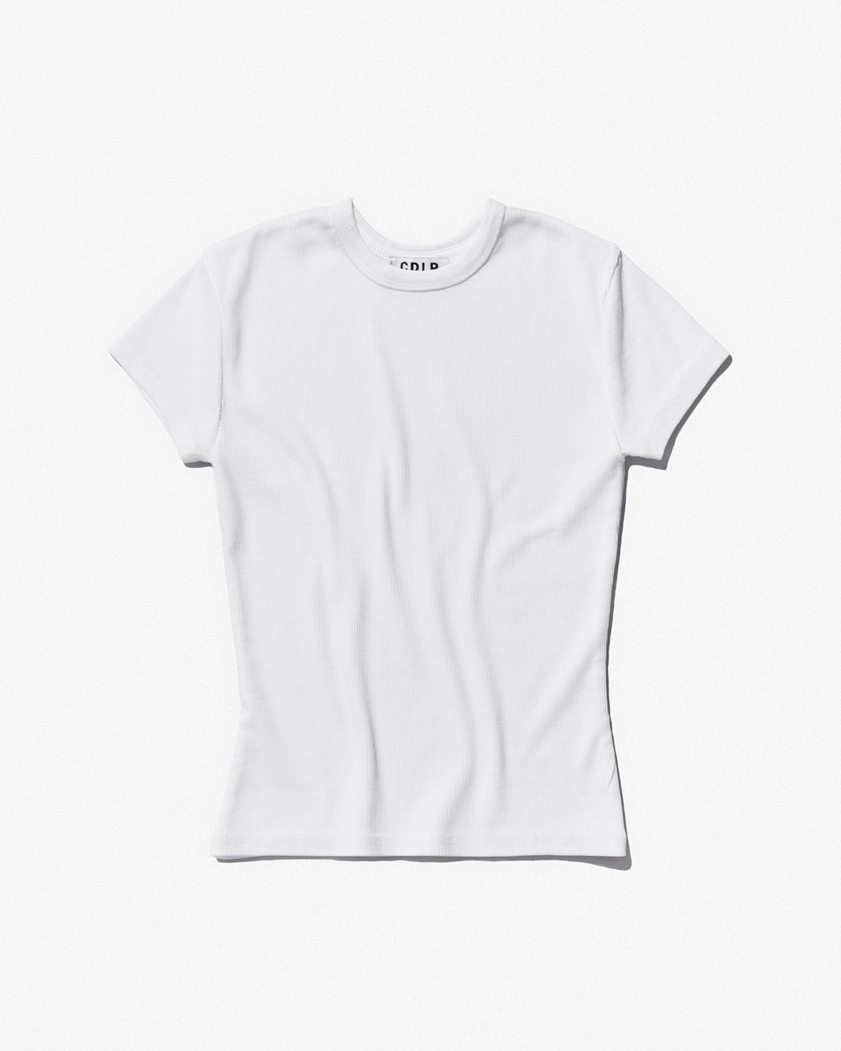 Women's Rib T-Shirt in White - CDLP