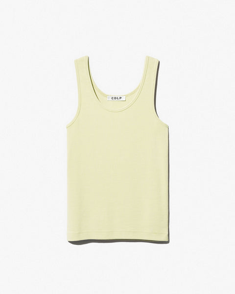 Women's Rib Tank Top in Lemongrass | Shop now — CDLP