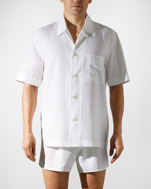 Short Sleeve Pyjama Shirt - CDLP