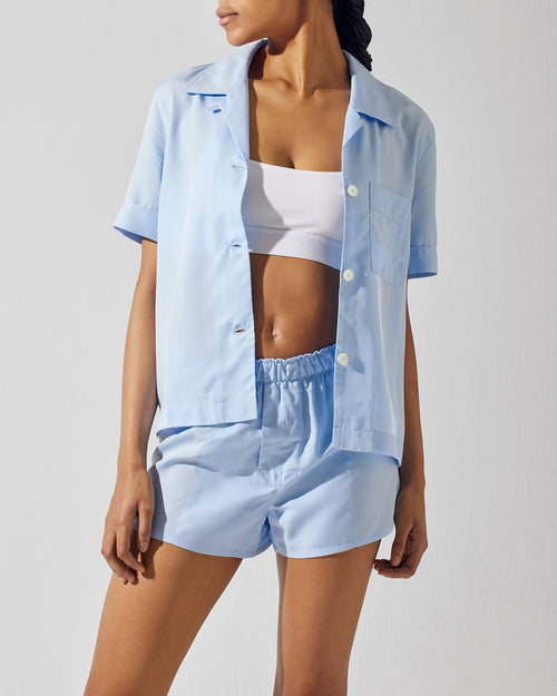 Short Sleeve Pyjama Shirt - CDLP