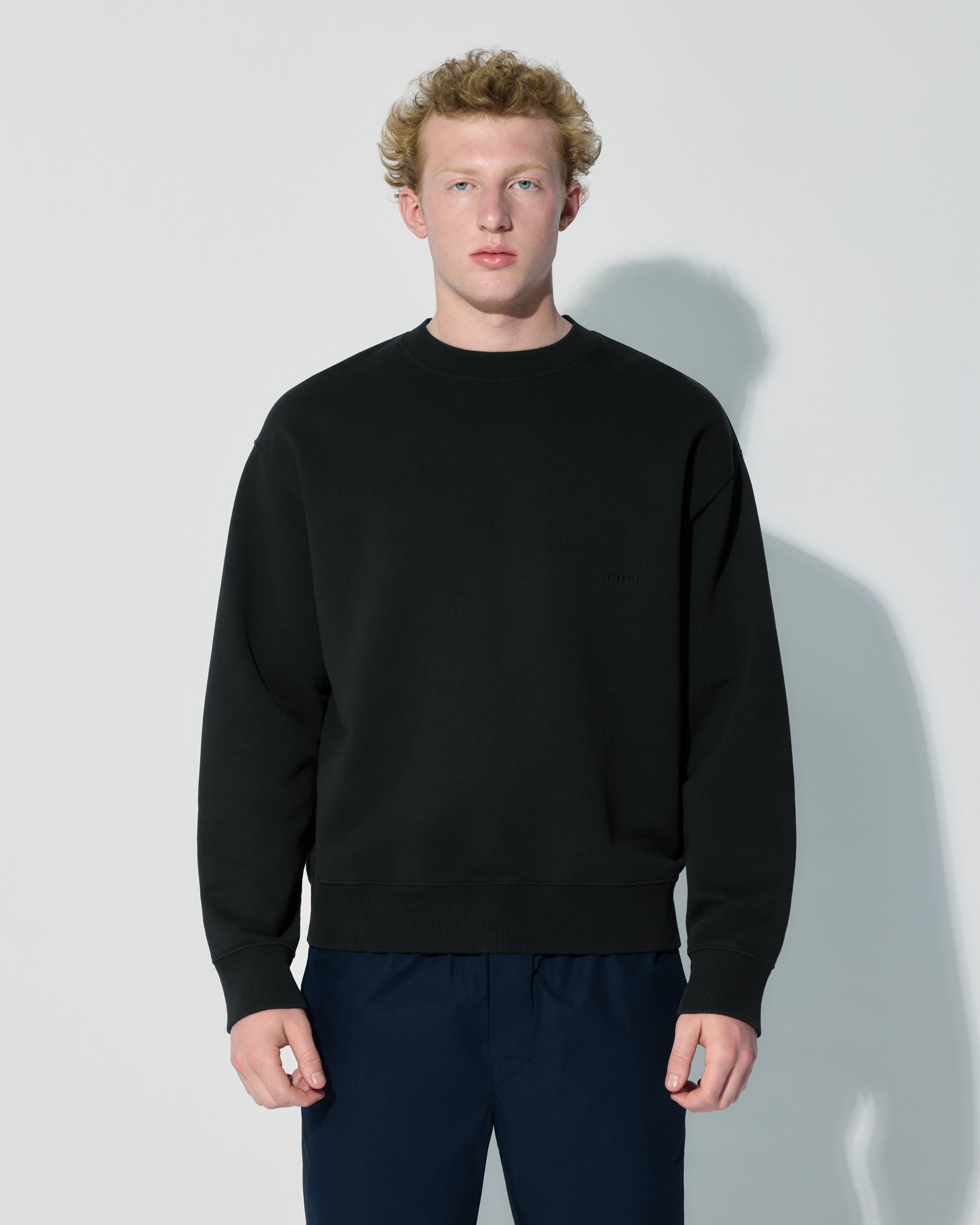 Men's Cotton Sweatshirt in Black | Shop now – CDLP