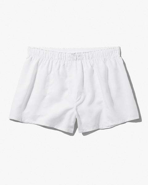 【関税&送料込】Off-White Popeline Shorts Z Supply Club Cotton Shorts In White | Red Dress