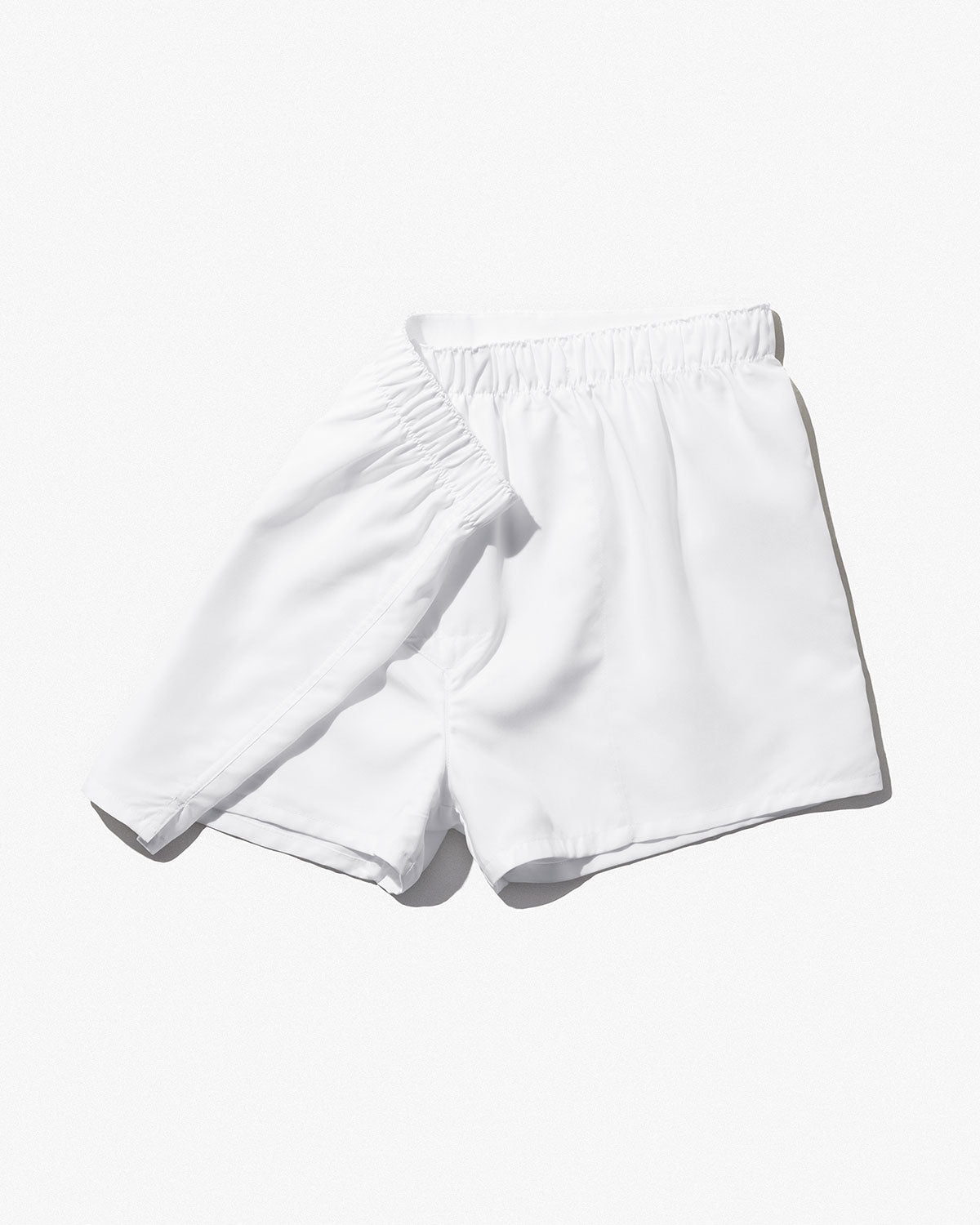 Men's Woven Boxer Shorts Slim in White | Shop now — CDLP